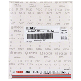 Feuille abrasive C470 Bosch 2608608691