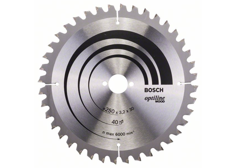 Lame de scie circulaire Optiline Wood Bosch 2608640643