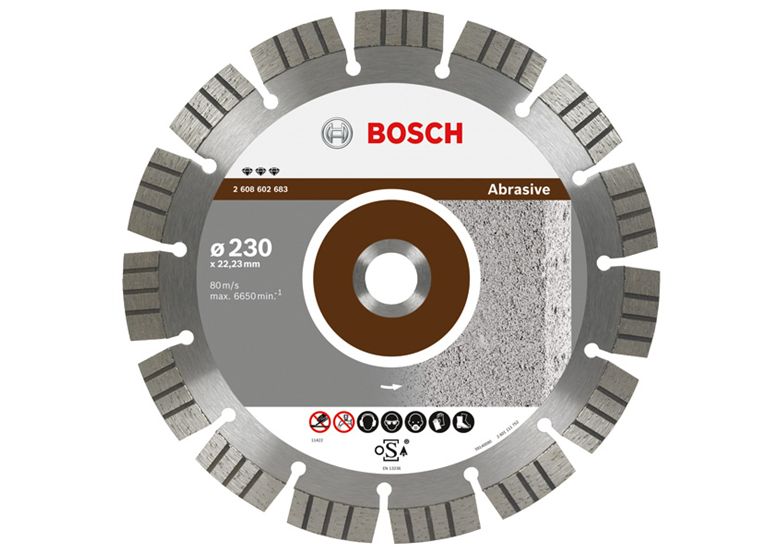 Disque diamant 230mm Bosch Best for Abrasive