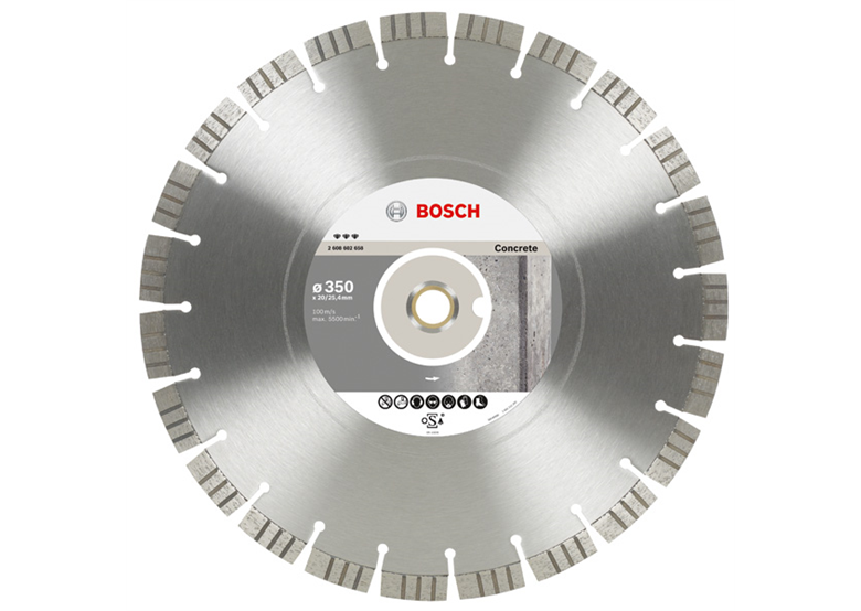 Disque à tronçonner diamanté 300x20/25,4x2,8mm Bosch Best for Concrete