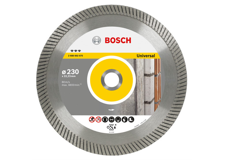 Disque diamant 125mm Bosch Best for Universal Turbo