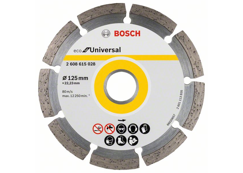 Disque diamant 125mm 10 pcs. Bosch ECO for Universal