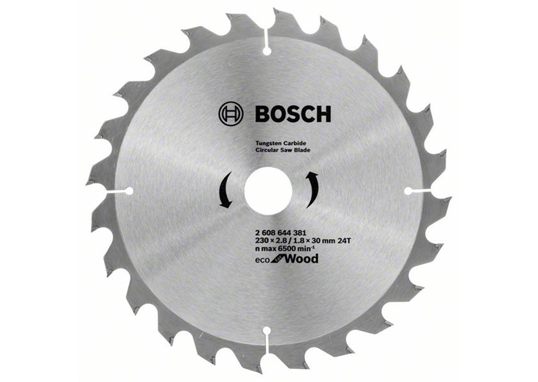 Disque de scie 230x30mm T24 Bosch ECO for Wood