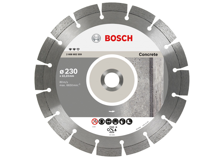 Disque à tronçonner diamanté 180mm Bosch Expert for Concrete
