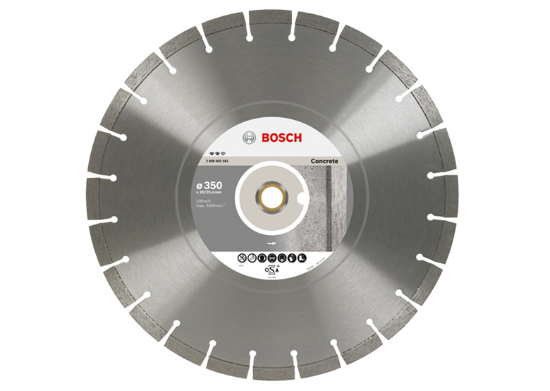 Disque à tronçonner diamanté 350mm Bosch Expert for Concrete