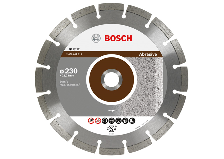 Disque diamant 125mm Bosch Standard for Abrasive