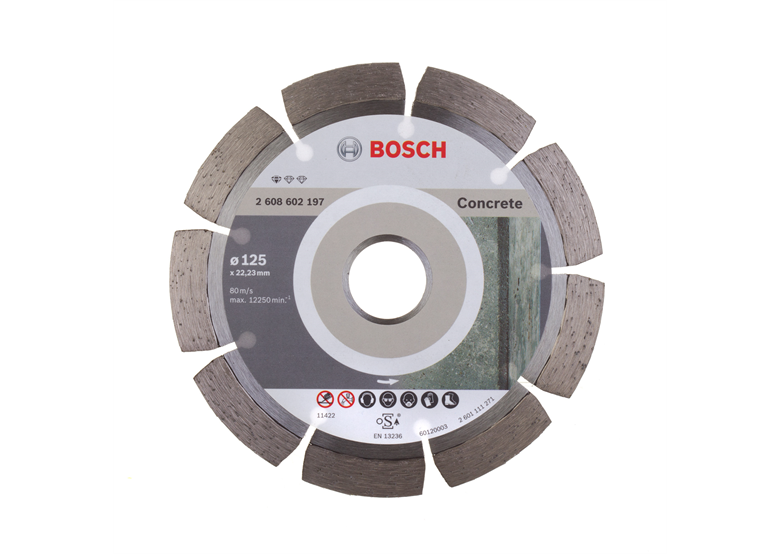 Disque diamant 125mm Bosch Standard for Concrete