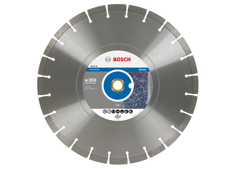 Disque à tronçonner diamanté 350mm Bosch Standard for Stone