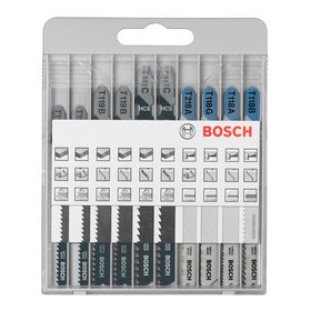 Lames 10 pièces Bosch X-PRO LINE JSB SET "BASIC FOR WOOD