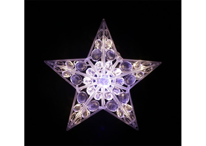 Décoration de Noël - étoile LED multicouleurs Bulinex 10-302