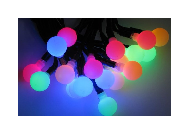 Lumières de Noël LED multicouleur boules Bulinex 21-101