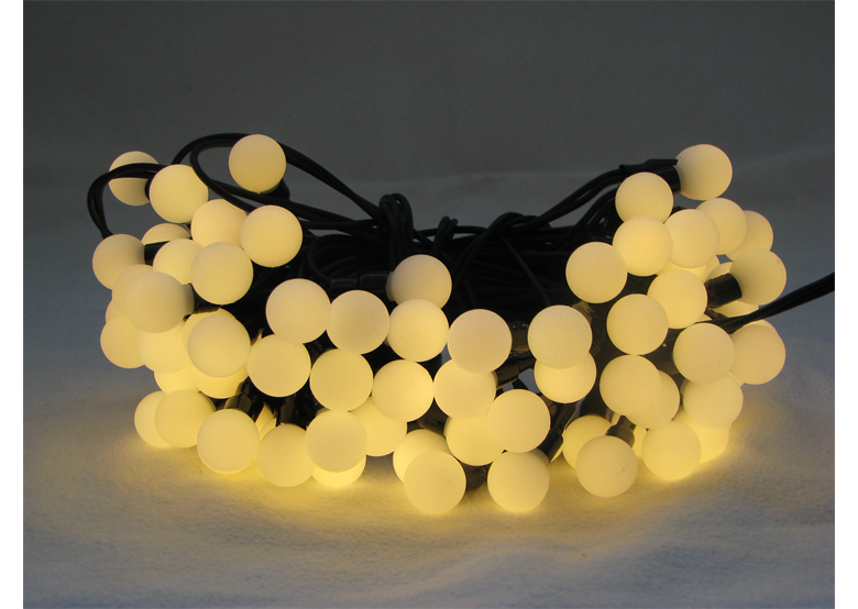 Lumières de Noël pour l'intérieur LED boules blanc Bulinex 21-128