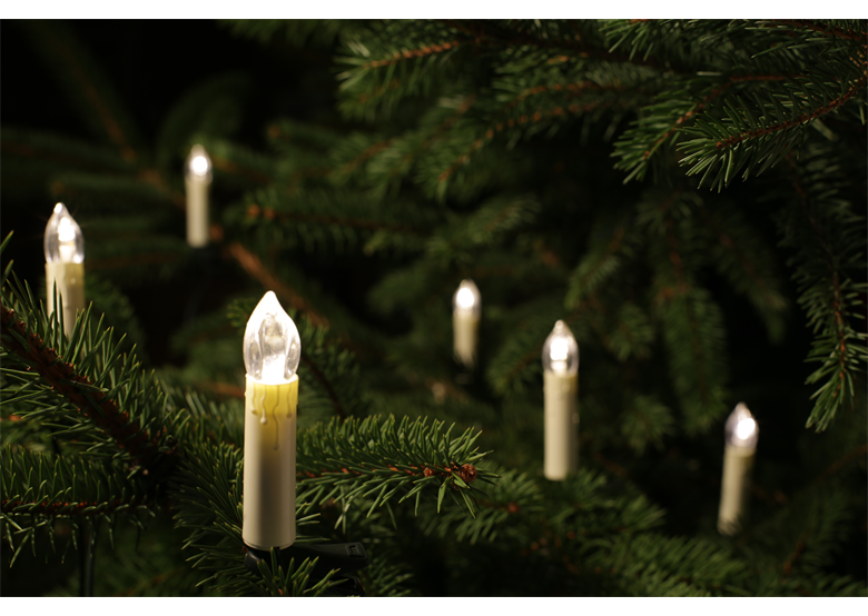 Lumières de Noël pour l'intérieur LED bougies multicouleurs Bulinex 21-408