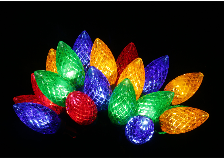 Lumières de Noël pour l'intérieur LED cône blanc Bulinex 21-511