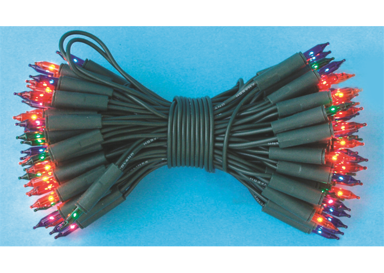 Lumières de Noël avec ampoules minuscules (multicouleur, 100 pièces) Bulinex 30-171