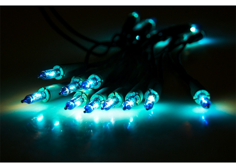 Lumières de Noël avec ampoules minuscules (multicouleur, 100 pièces) Bulinex 30-176