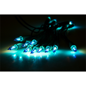 Lumières de Noël avec ampoules minuscules (multicouleurs, 100 pièces) Bulinex 30-376