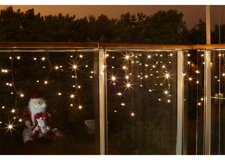 Lumières de Noël pour l'extérieur LED glaçons blanc Bulinex 38-618
