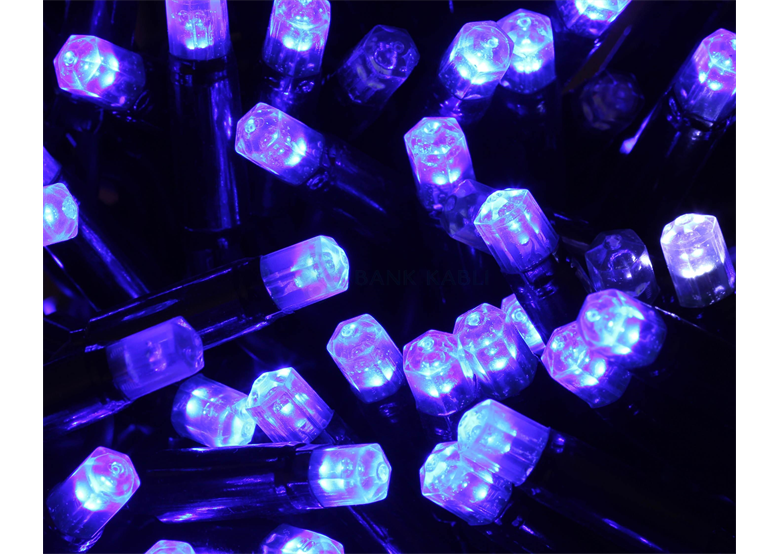 Rideau lumineux LED stalactites multicouleur 60 éléments Bulinex 38-626