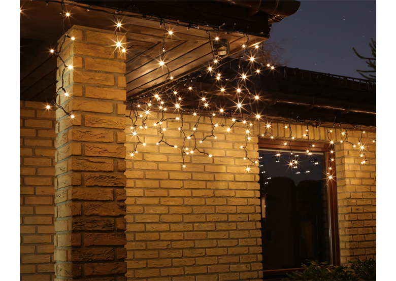 Lumières de Noël pour l'extérieur LED glaçons blanc Bulinex 38-668