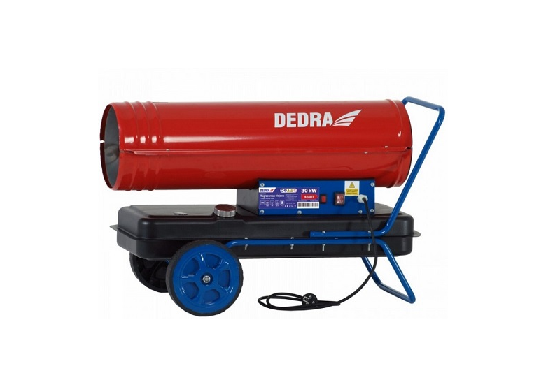 Générateur d'air chaud d'huile 30kW Dedra DED9953