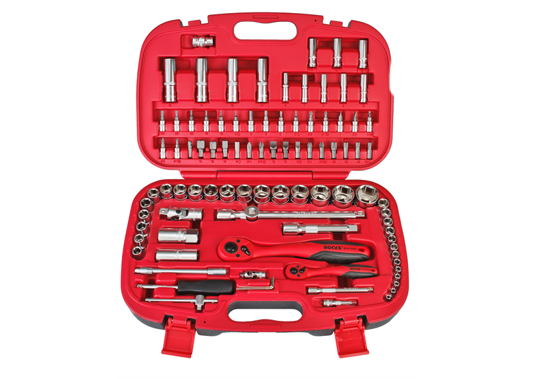 Kit d'outils 1/2" 1/4" 94 pièces Rooks 01.0094