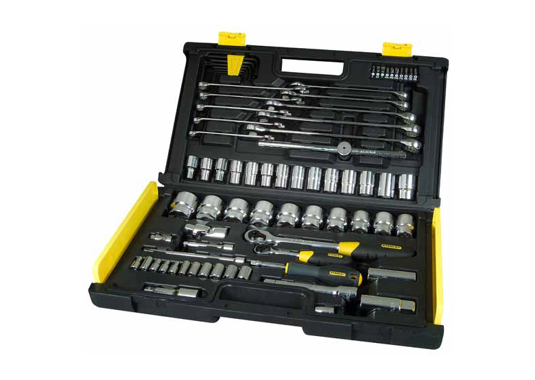 Kit d'outils MicroTough 75 pièces 1/4'' et 1/2'' Stanley 1-94-660