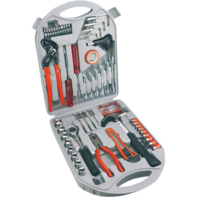 Kit d'outils 1/4 ", 3/8", 141pcs. Top Tools 38D223