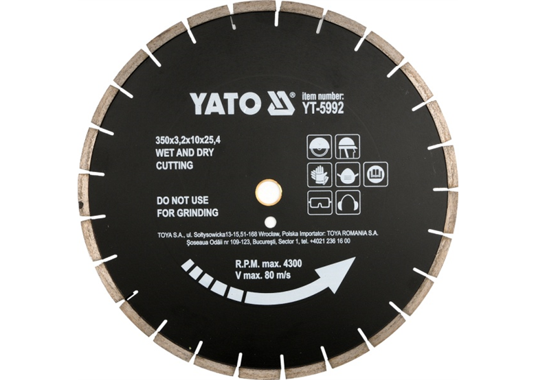 Disque diamant Yato YT-5991
