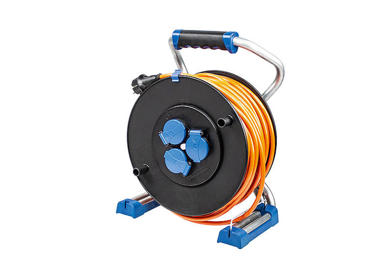 Rallonge électrique avec enrouleur  Xperts 50m  3G1,5 polyurethane AS-Schwabe AS823645
