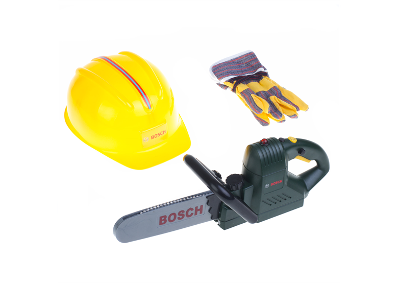 Kit de scie, casque, gants - jeu Bosch 1619M00D48