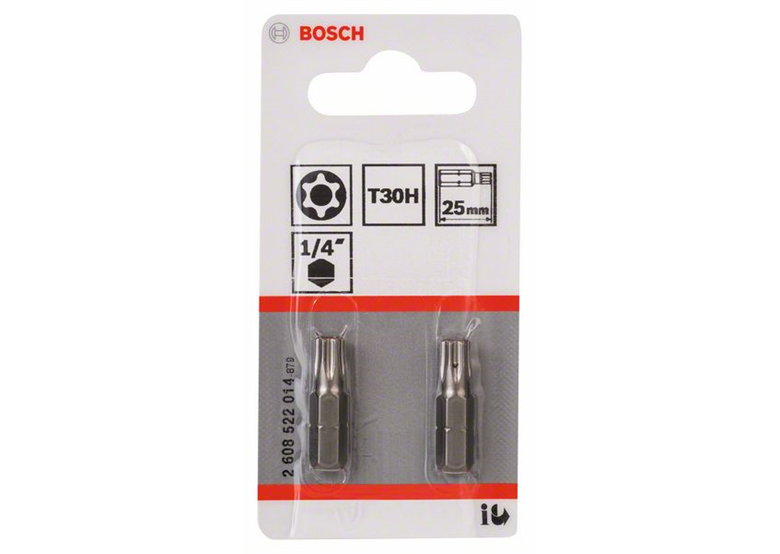 Embouts de vissage T30H Security Torx® Extra Hart Bosch 2608522014