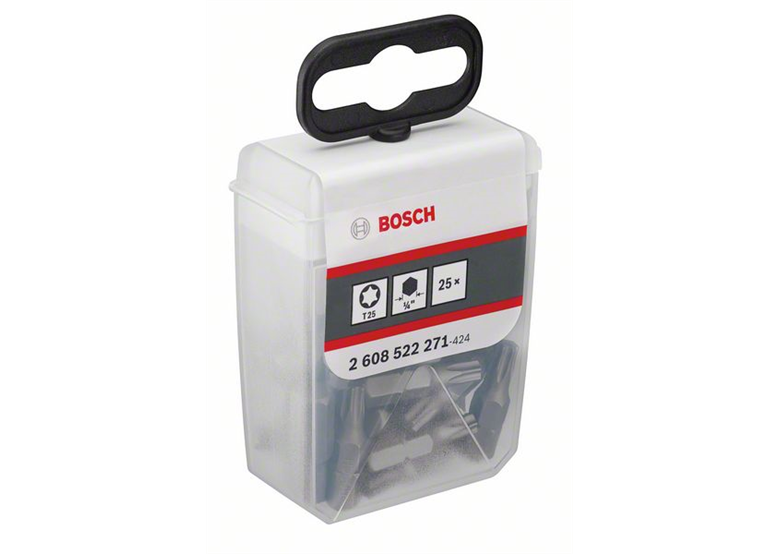 Embouts de vissage courts Extra Hart T25, TicTac Box Bosch 2608522271