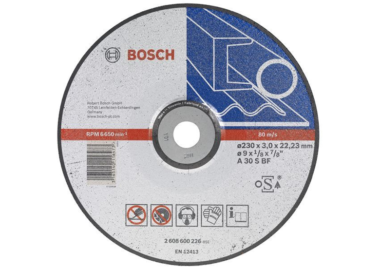 Disque à tronçonner à moyeu déporté Expert for Metal Bosch 2608600221