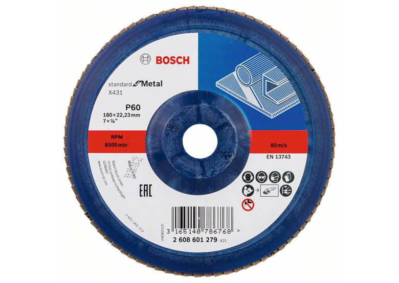 Plateaux à lamelles  X431, Standard for Metal Bosch 2608601279