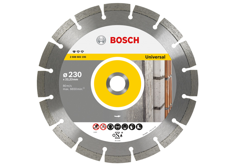 Disque diamant Professional for UNIVERSAL 150mm Bosch 2608602193