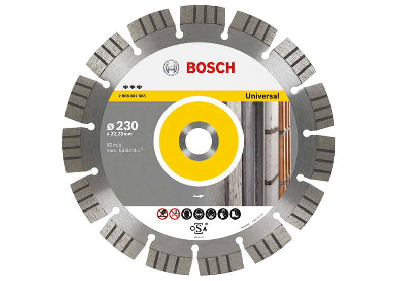 Disque diamant Best for UNIVERSAL 150 Bosch 2608602663