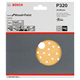 Feuille abrasive C470, emballage  5 pcs. Bosch 2608608X88