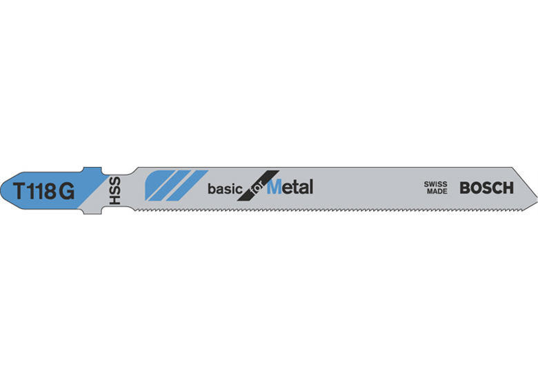 Lame de scie sauteuse T 118 G Bosch 2608631674