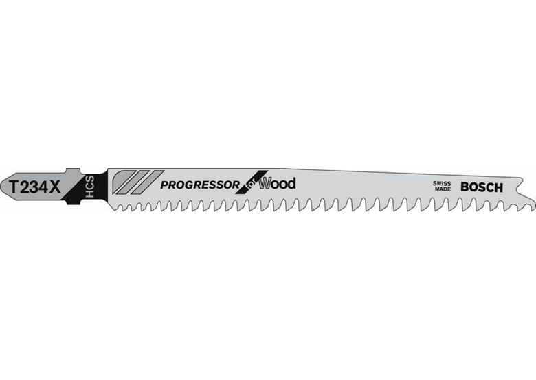 Lame de scie sauteuse T 234 X Bosch 2608633528