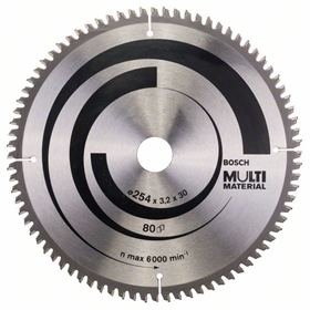 Scie Multi Material 254x30mm T80 Bosch 2608640450