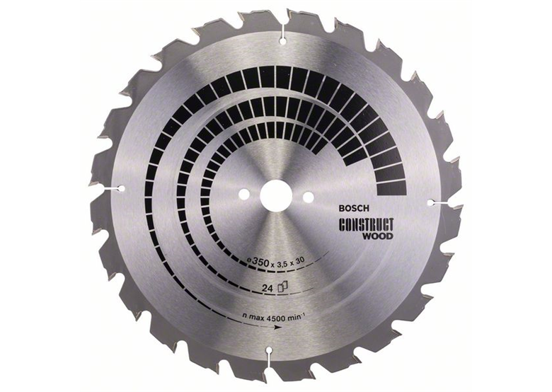 Lame De Scie Circulaire Bosch PRO Wood 500 X 30 X 3,8 Mm - 36 Dents - Pour Bois Massif Et Panneaux, Coupes Nettes