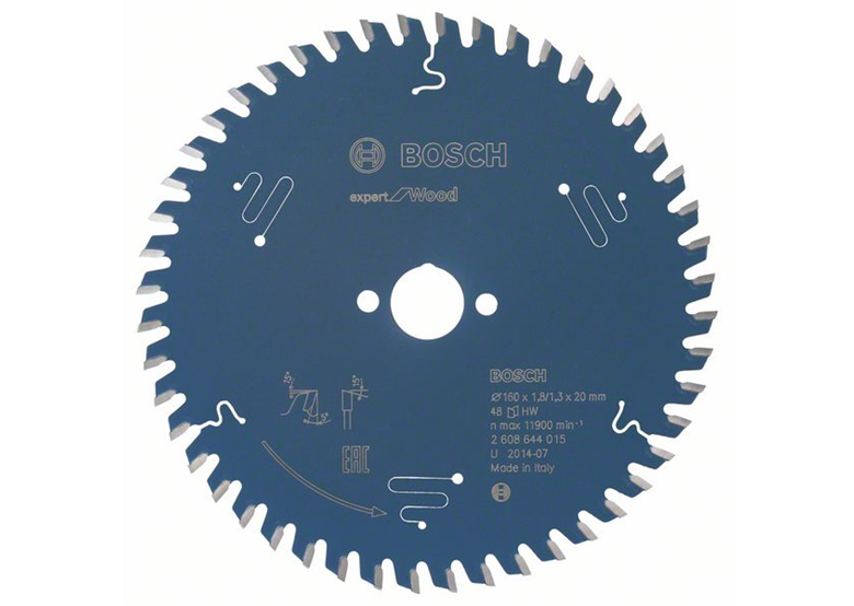 Lame de scie circulaire  Expert for Wood 160x20mm T48 Bosch 2608644015