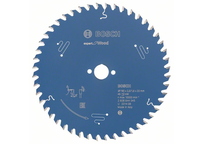 Lame de scie circulaire  Expert for Wood 190x20mm T48 Bosch 2608644045