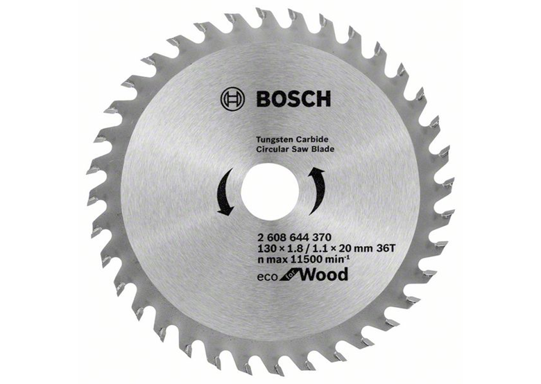 Lame de scie circulaire  ECO Optiline Wood 130x20mm T36 Bosch 2608644370