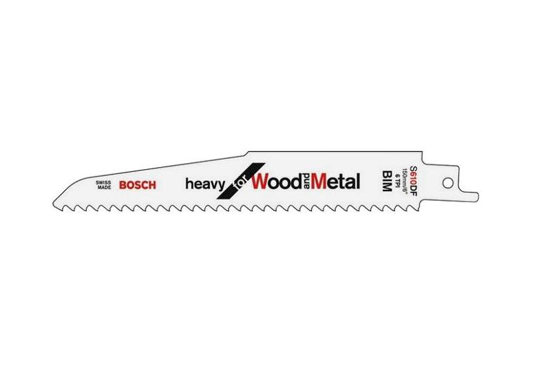 Lame de scie sabre S610DF 5PC Bosch 2608656256