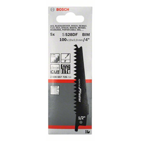 Lame de scie sabre S 528 DF Bosch 2608657725