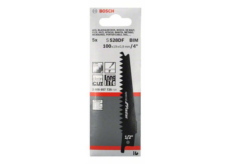 Lame de scie sabre S 528 DF Bosch 2608657725