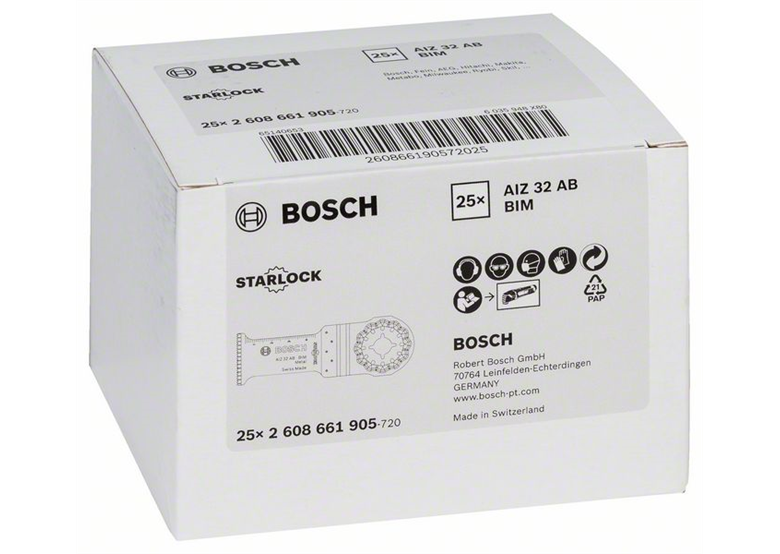 Lame BIM pour outils avec interface AIZ 32 AB Metal Bosch 2608661905