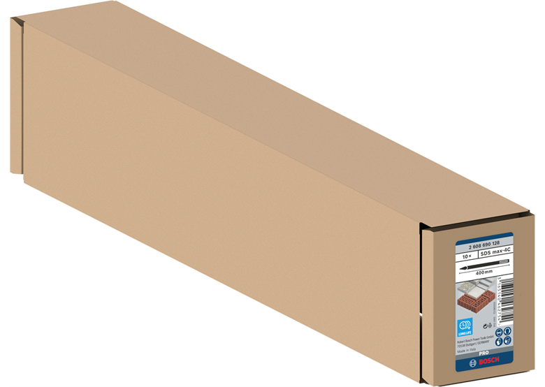 Burin pointu SDS-Max 400mm (10pcs.) Bosch 2608690128